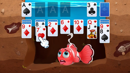 Solitaire Klondike Fish